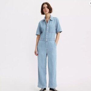 Levi's Short Sleeve Heritage Jumpsuit in Size Small